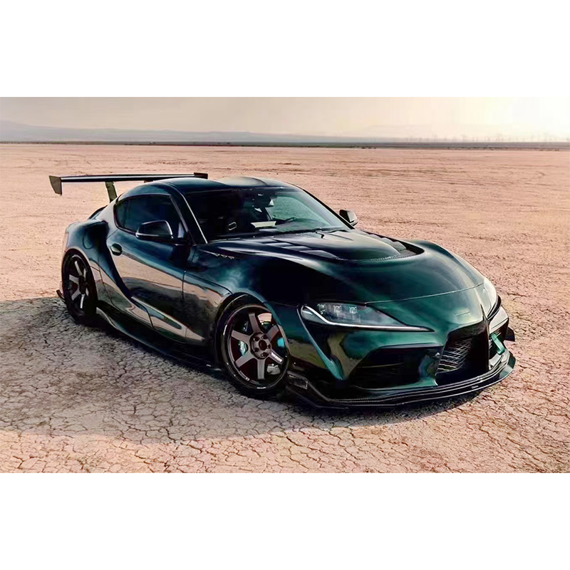 For Toyota SUPRA  A90 VRS Style Carbon Fiber Side Skirts 2019+