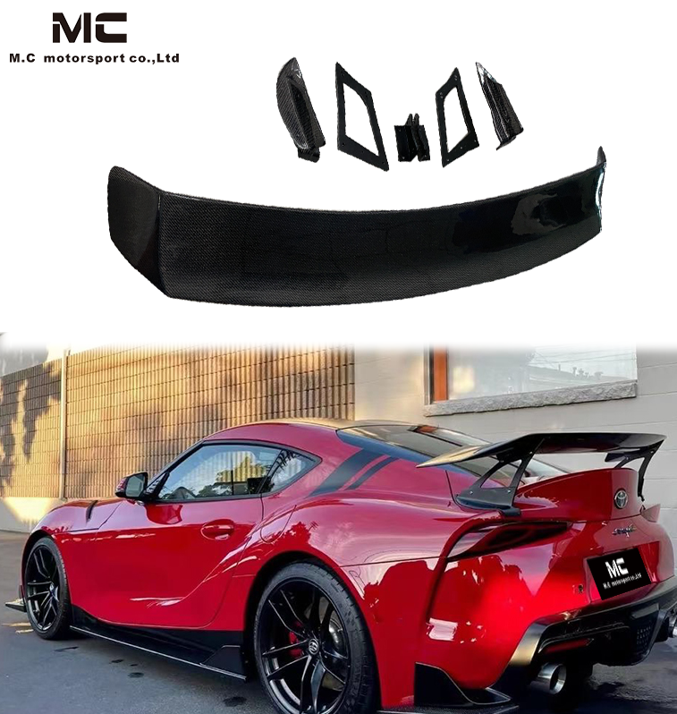 For Toyota SUPRA VOXT Style Carbon Fiber Rear Spoiler 2019+