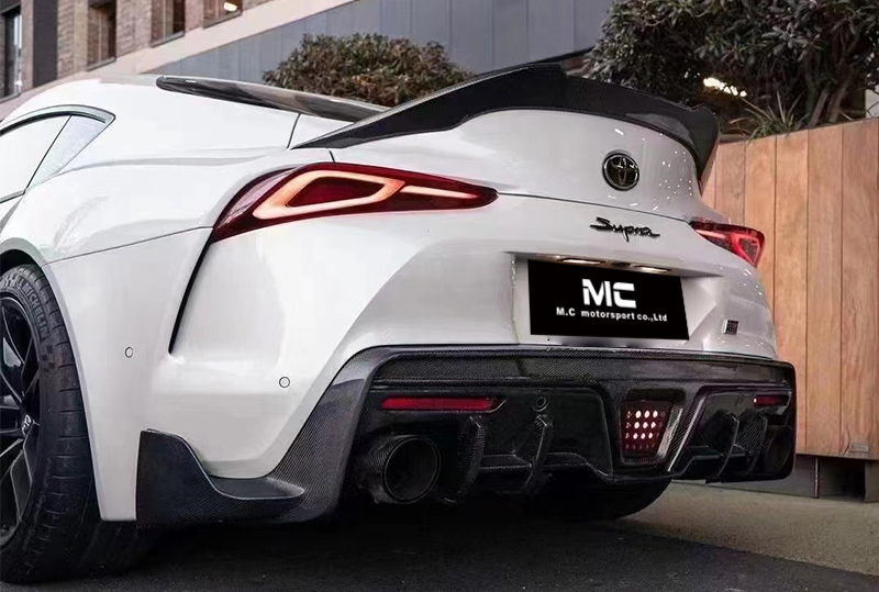 For Toyota SUPRA V Style Carbon Fiber Rear Spoiler 2019+