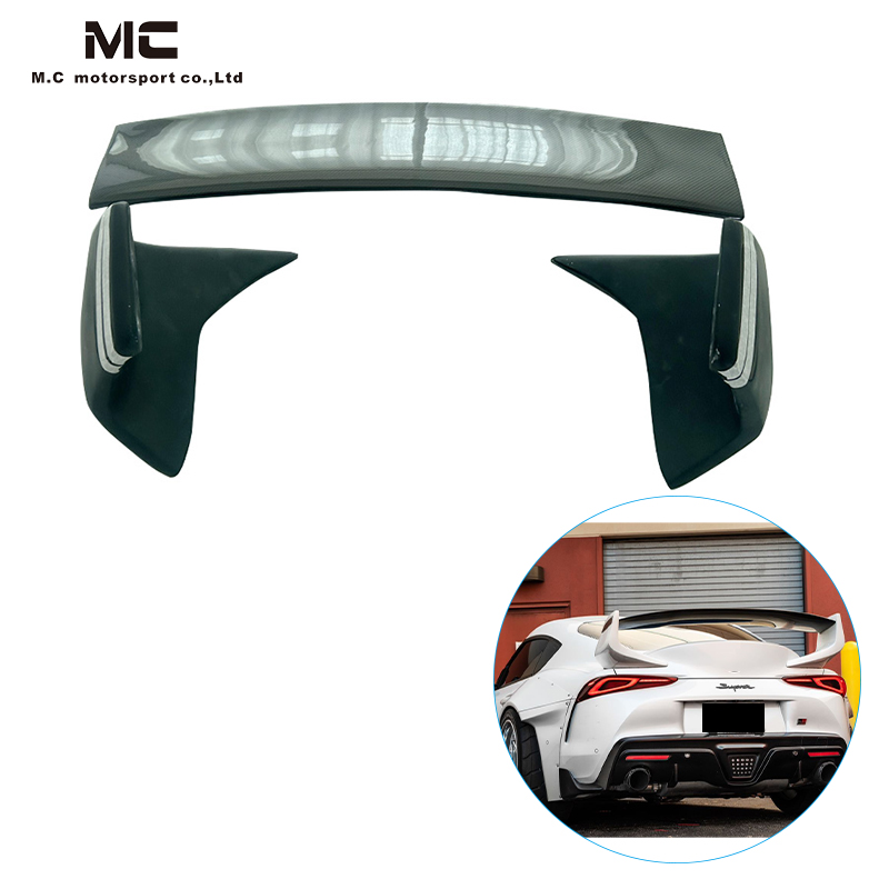 For Toyota SUPRA  A90 GT Style Half Carbon Fiber Rear Spoiler 2019+