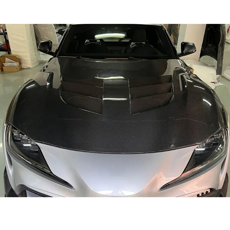 For Toyota SUPRA  A90 Carbon Fiber Engine Hood 2019+