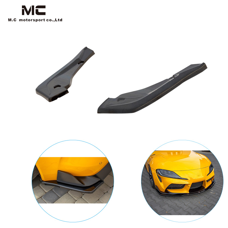 For Toyota SUPRA  A90 Carbon Fiber Front Wrap Angle 2019+