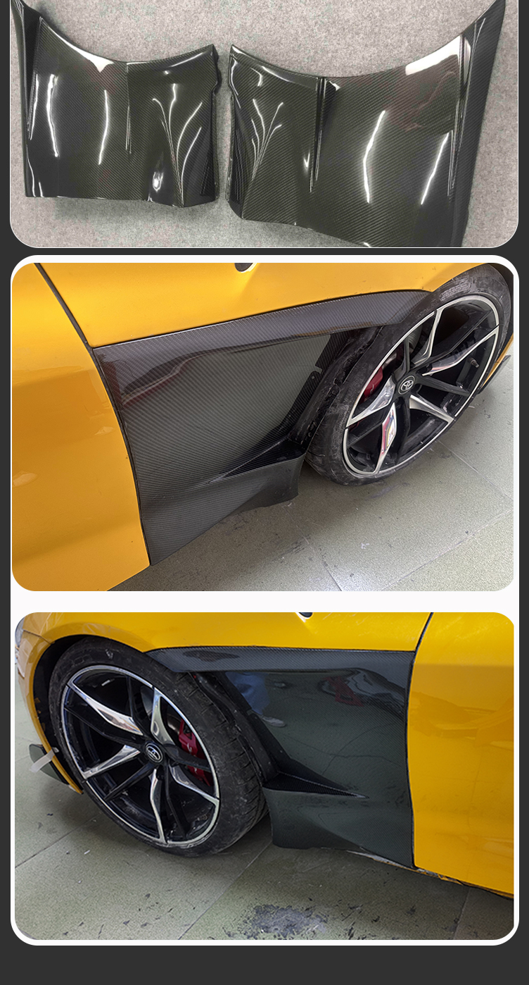 For Toyota SUPRA  A90 Carbon Fiber Fender 2019+