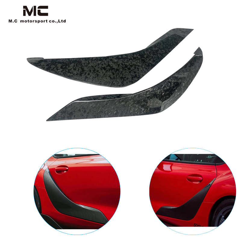 For Toyota SUPRA  A90 OE Style Forged Carbon Fiber Door Panel Trim 2019+