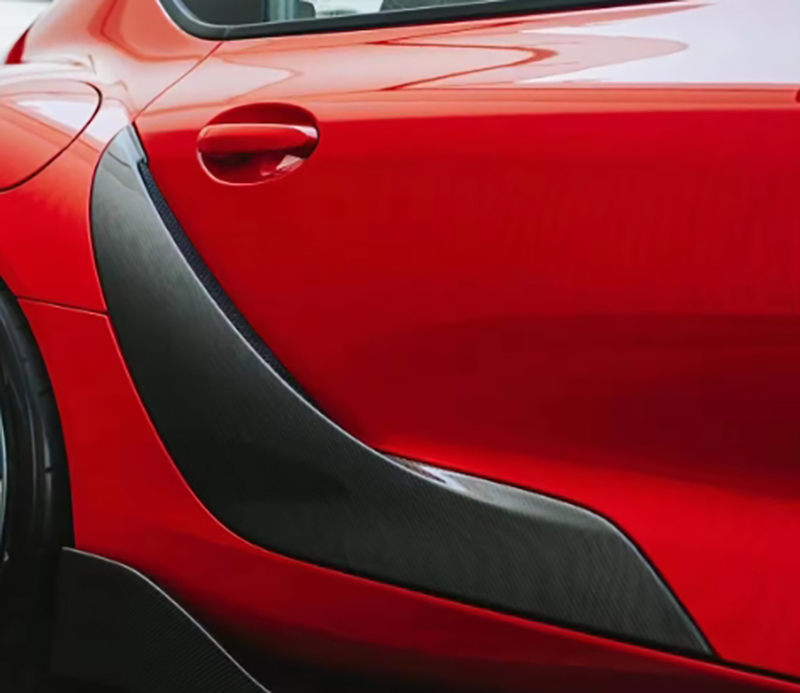 For Toyota SUPRA  A90 OE Style Forged Carbon Fiber Door Panel Trim 2019+