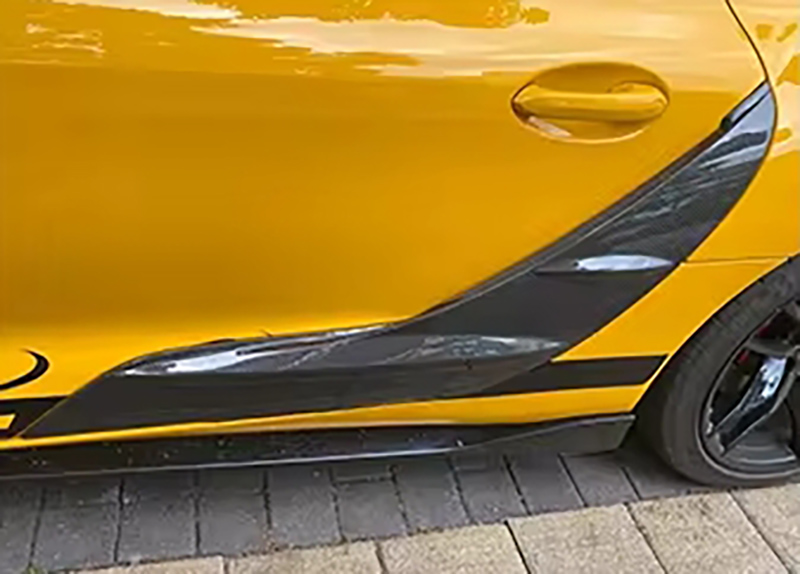 For Toyota SUPRA  A90 TRD Style Carbon Fiber Door Panel Trim 2019+