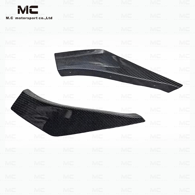 For Toyota Supra A90 Carbon Fiber Front Bumper Canards 2019+