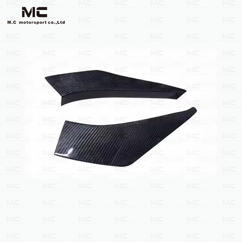 For Toyota Supra A90 Carbon Fiber Front Bumper Canards 2019+