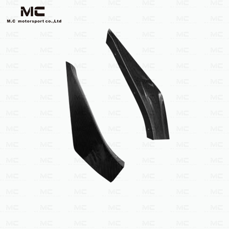 For Toyota Supra A90 Carbon Fiber Front Bumper Canards 2019+