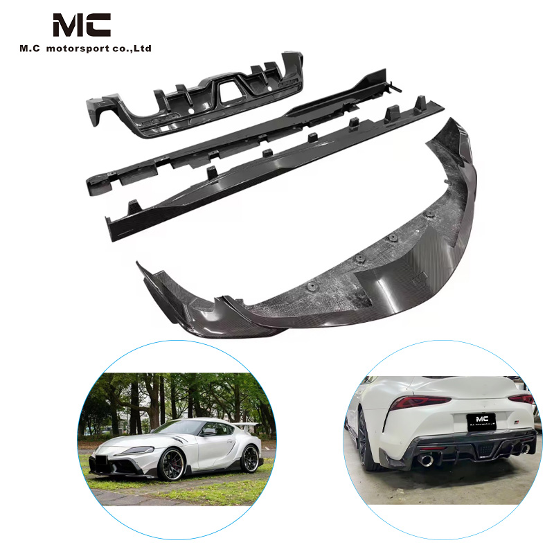 For Toyota SUPRA  A90 Toms Style Carbon Fiber Body Kit 2019+