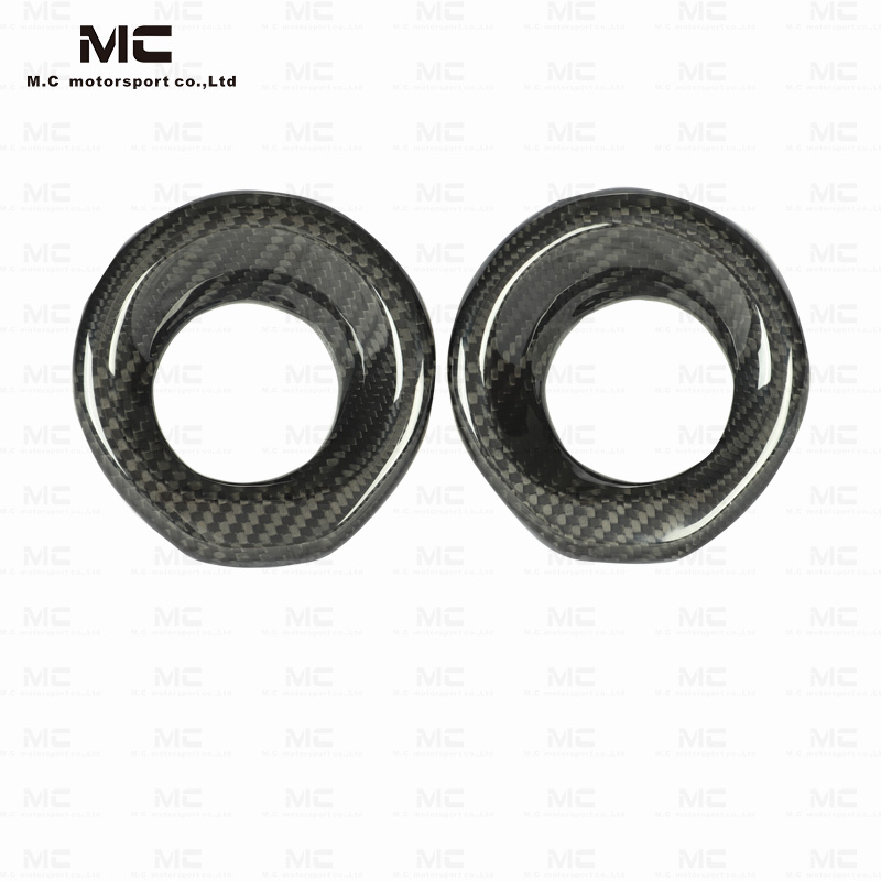 For Toyota Supra A90 Dry Carbon Fiber 2 Pcs Audio Speaker Covers 2pcs 2019+