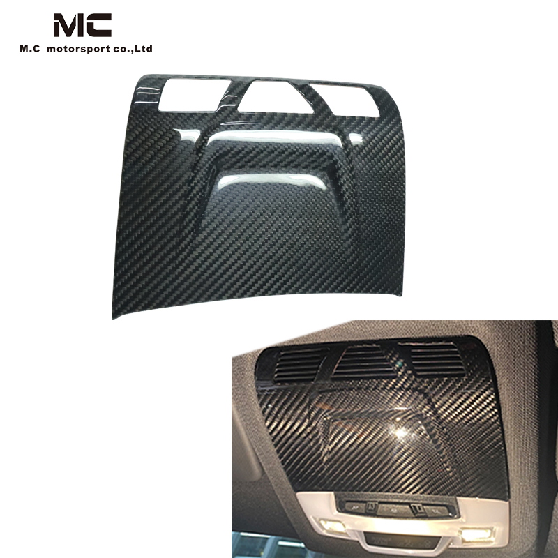 For Toyota SUPRA  A90 Dry Carbon Fiber Reading Light Cover 2019+