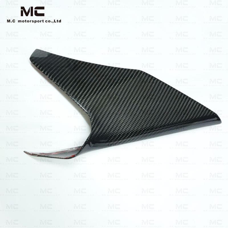 For Toyota SUPRA  A90 Dry Carbon Fiber Center Console Side Cover 2019+