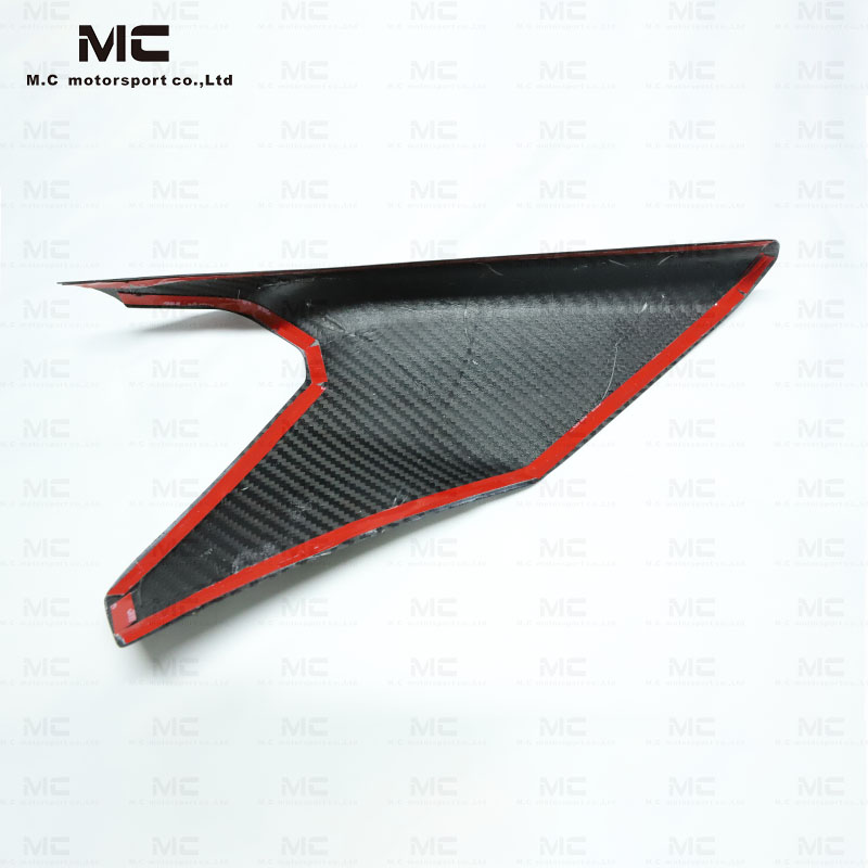 For Toyota SUPRA  A90 Dry Carbon Fiber Center Console Side Cover 2019+