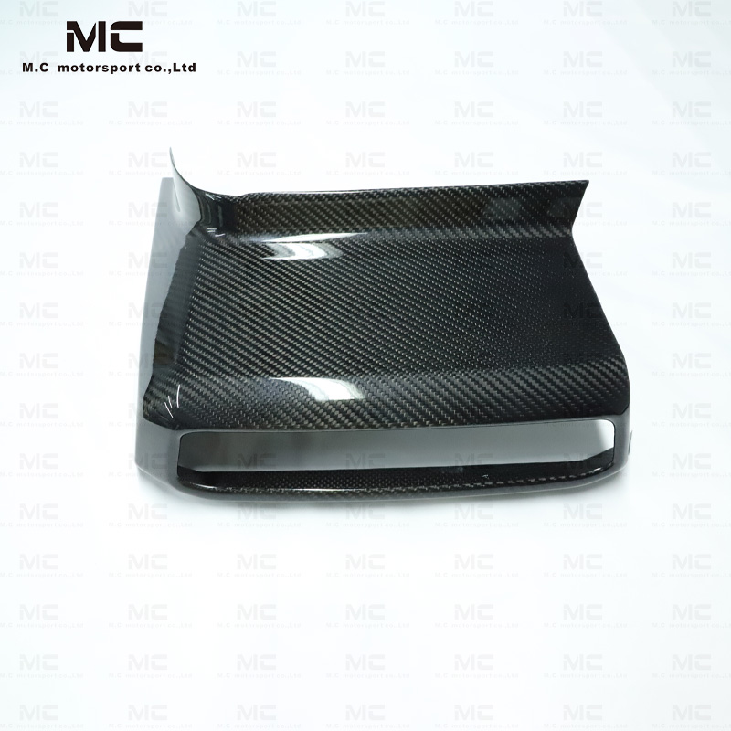 For Toyota SUPRA  A90 Dry Carbon Fiber Center Console Cover 2019+