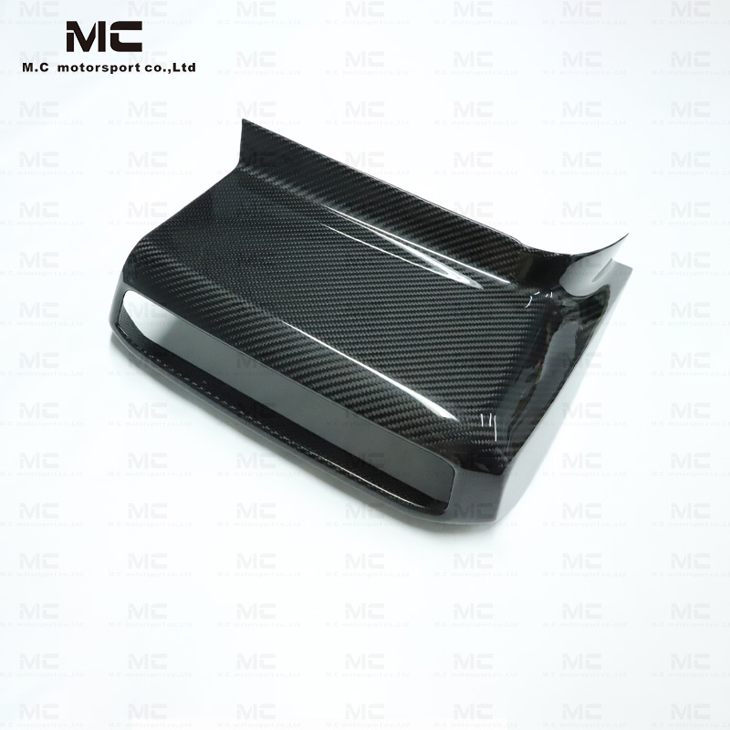 For Toyota SUPRA  A90 Dry Carbon Fiber Center Console Cover 2019+