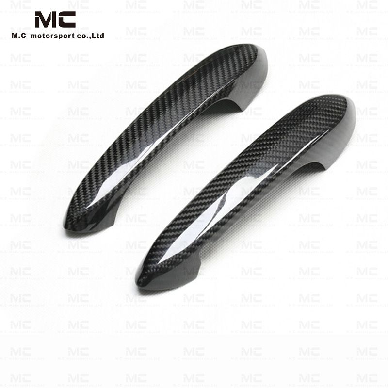 For Toyota SUPRA  A90 Dry Carbon Fiber Interior Door Handle 2019+