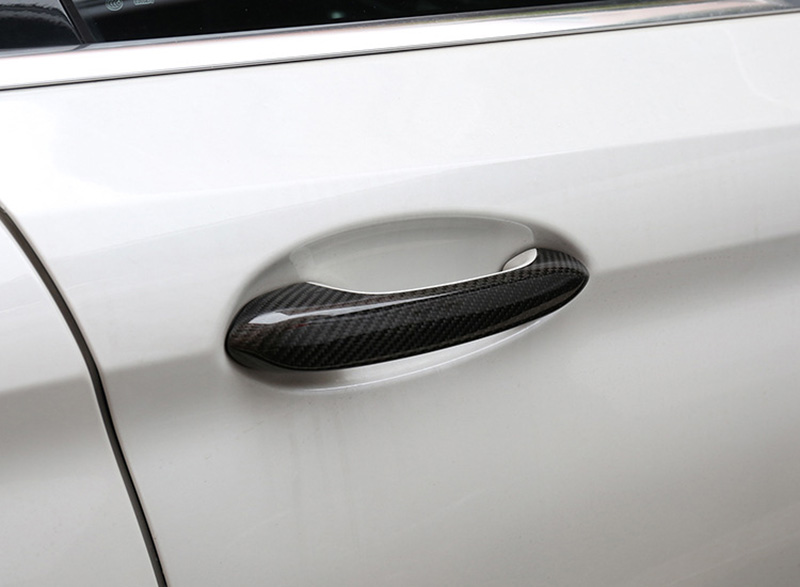 For Toyota SUPRA  A90 Dry Carbon Fiber Interior Door Handle 2019+