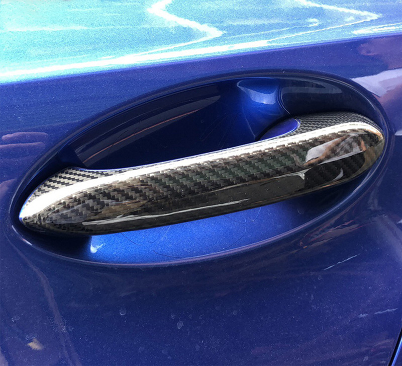 For Toyota SUPRA  A90 Dry Carbon Fiber Interior Door Handle 2019+