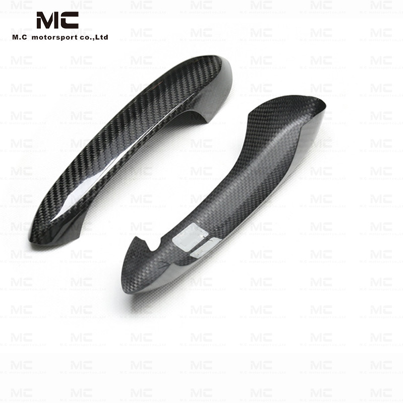 For Toyota SUPRA  A90 Dry Carbon Fiber Interior Door Handle 2019+