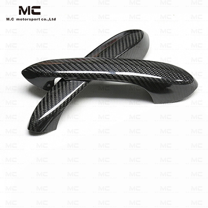 For Toyota SUPRA  A90 Dry Carbon Fiber Interior Door Handle 2019+