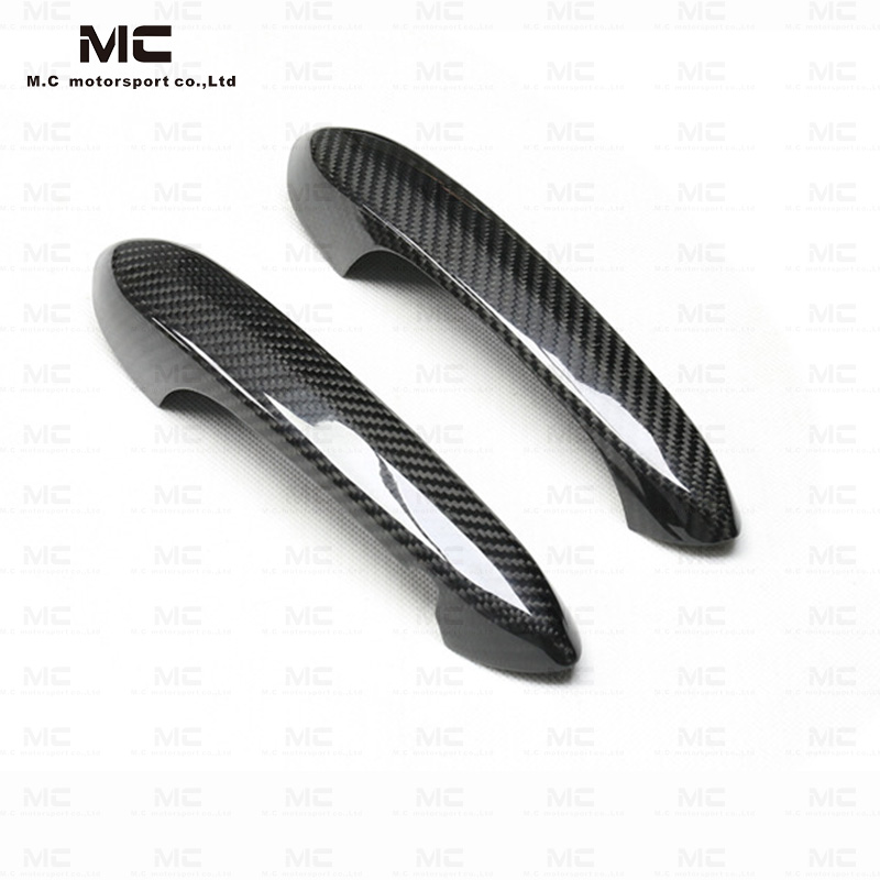 For Toyota SUPRA  A90 Dry Carbon Fiber Interior Door Handle 2019+
