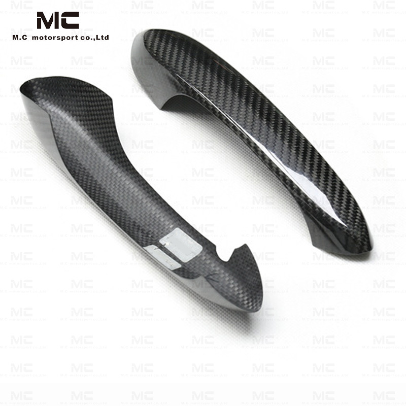 For Toyota SUPRA  A90 Dry Carbon Fiber Interior Door Handle 2019+