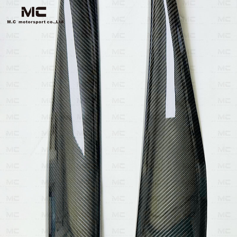For Toyota SUPRA  A90 Dry Carbon Fiber Door Trim 2019+