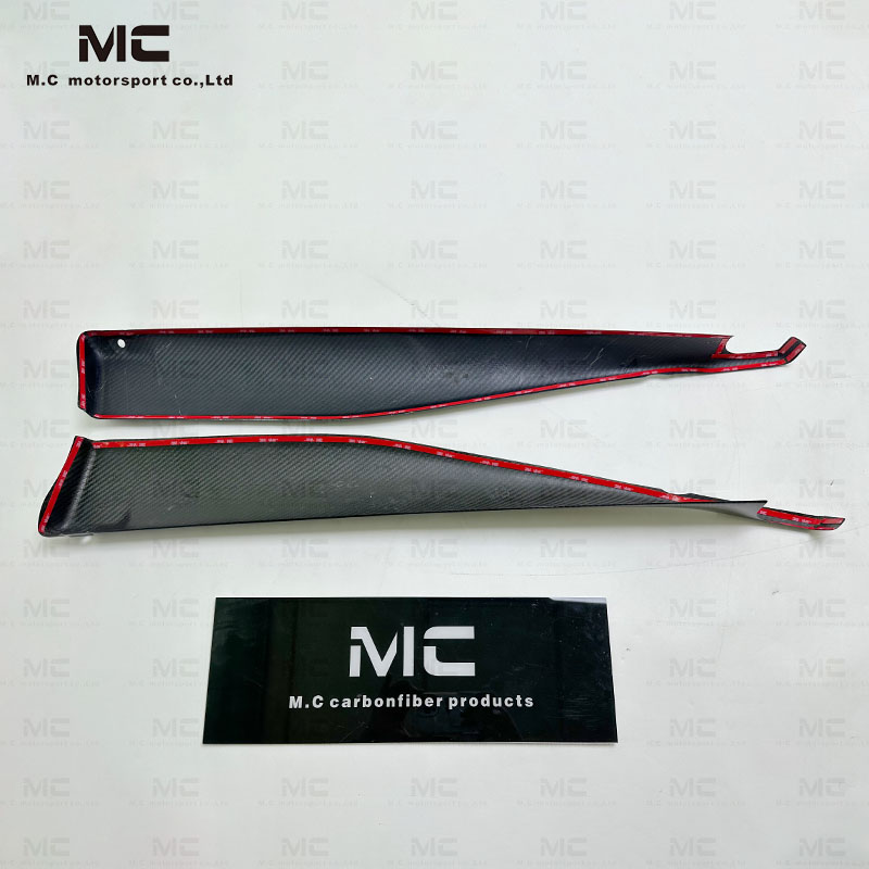 For Toyota SUPRA  A90 Dry Carbon Fiber Door Trim 2019+