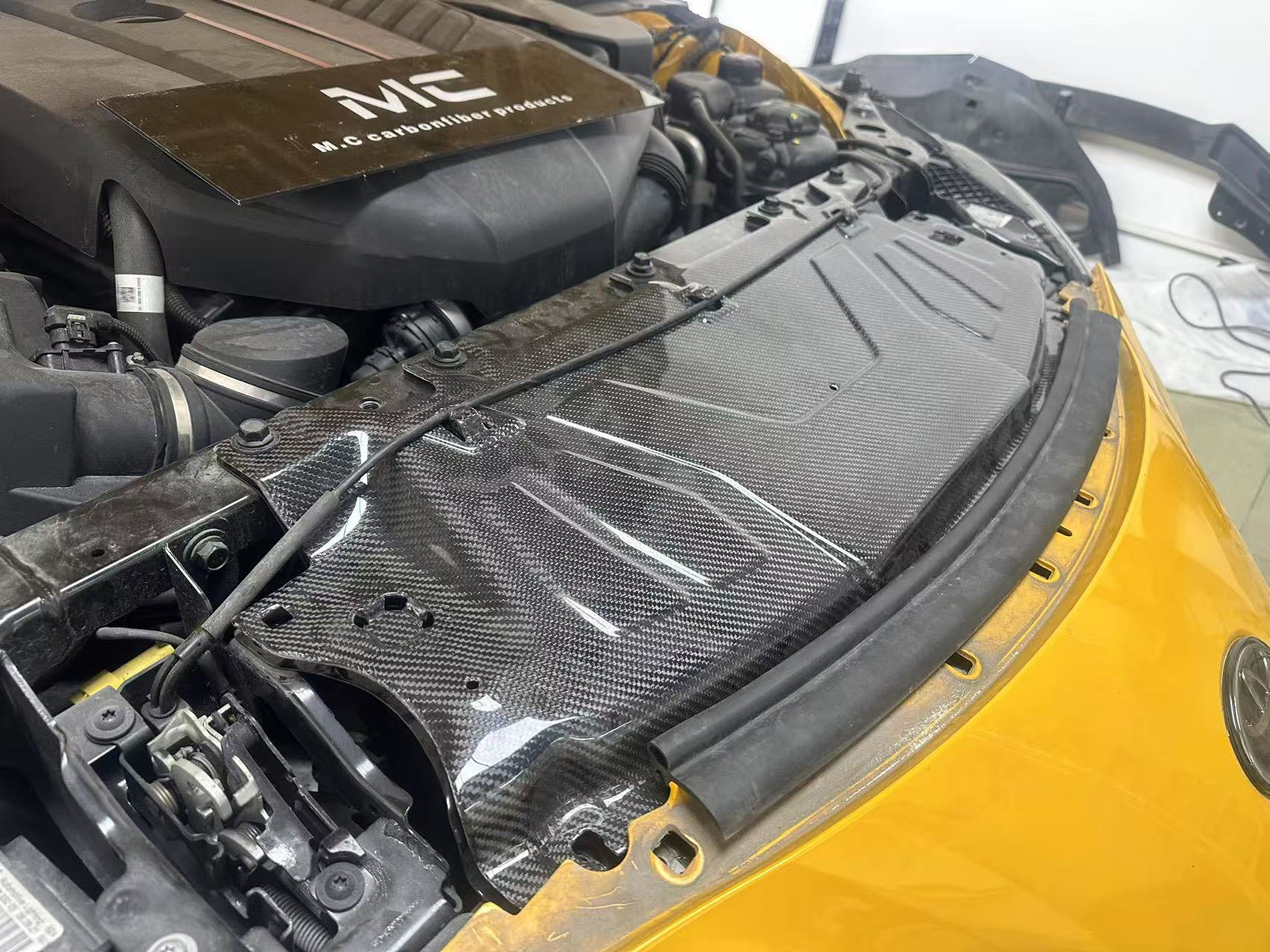 For Toyota SUPRA  A90 Carbon Fiber Cooling Panel 2019+