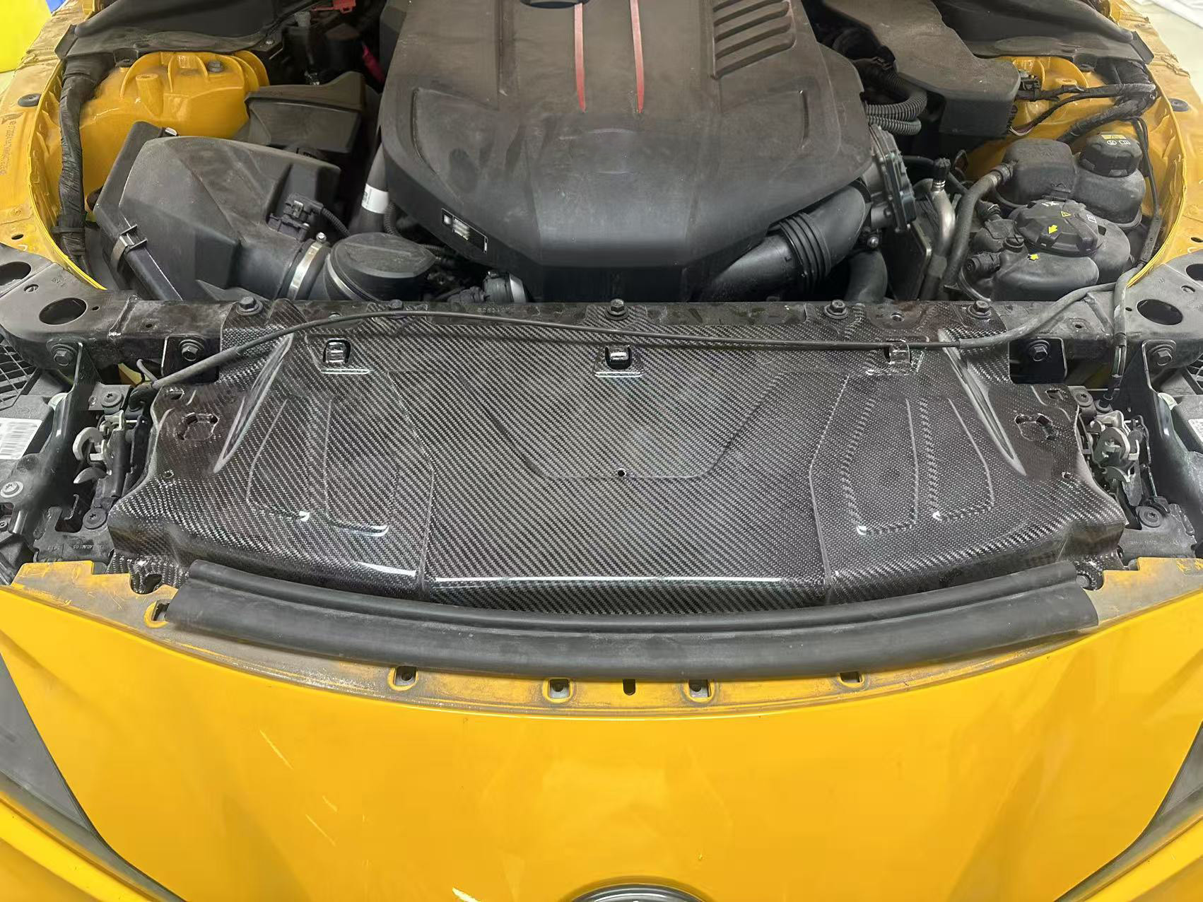 For Toyota SUPRA  A90 Carbon Fiber Cooling Panel 2019+
