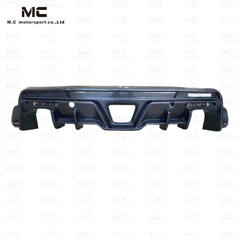 For Toyota SUPRA  A90 Toms Style Carbon Fiber Rear Diffuser 2019+