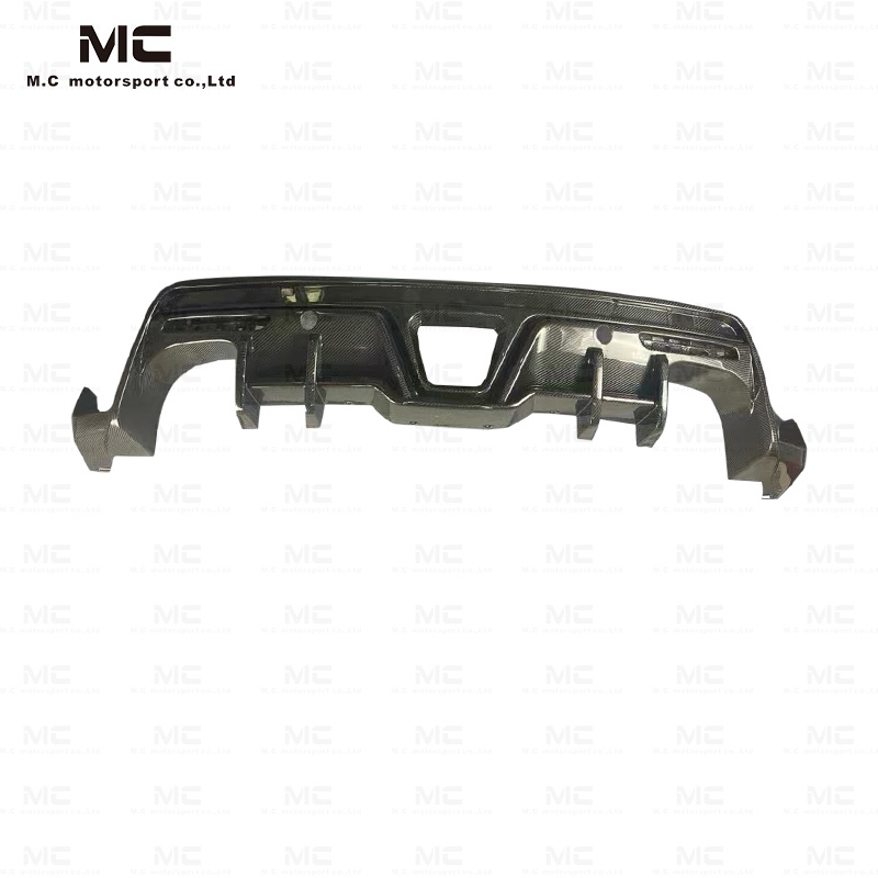 For Toyota SUPRA  A90 Toms Style Carbon Fiber Rear Diffuser 2019+