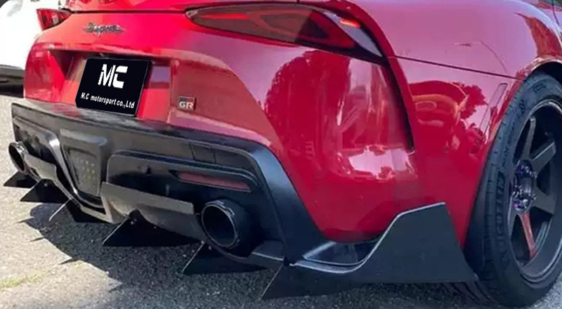 For Toyota SUPRA  A90 VRS Style Carbon Fiber Rear Diffuser 2019+