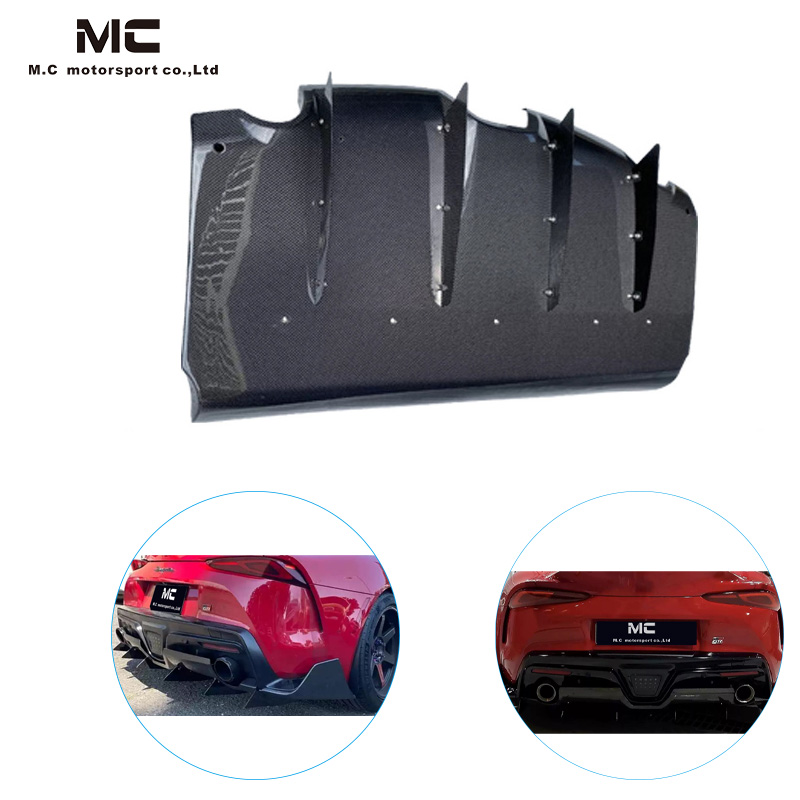 For Toyota SUPRA  A90 VRS Style Carbon Fiber Rear Diffuser 2019+