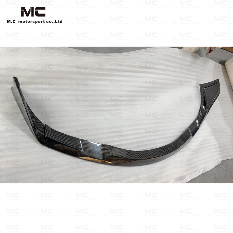 For Toyota SUPRA  A90 Three-Section Style Carbon Fiber Front Lip 2019+