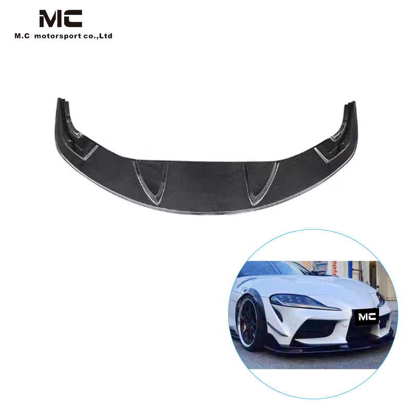 For Toyota SUPRA  A90 ART Style Carbon Fiber Front Lip 2019+