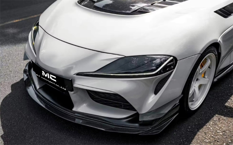 For Toyota SUPRA  A90 VRS Style Carbon Fiber Front Lip 2019+