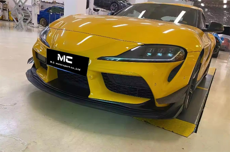 For Toyota SUPRA  A90 VRS Style Carbon Fiber Front Lip 2019+