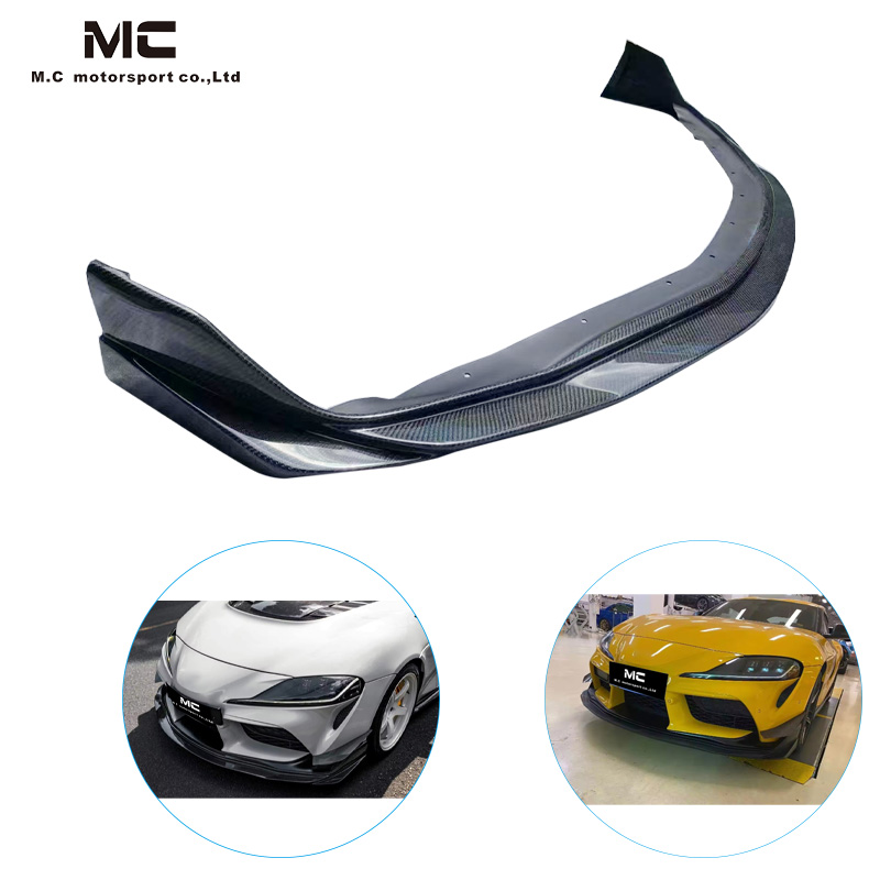 For Toyota SUPRA  A90 VRS Style Carbon Fiber Front Lip 2019+