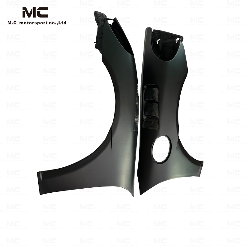 For Porsche 718 GT4 RS Style Half Carbon Fiber Fenders 2020+