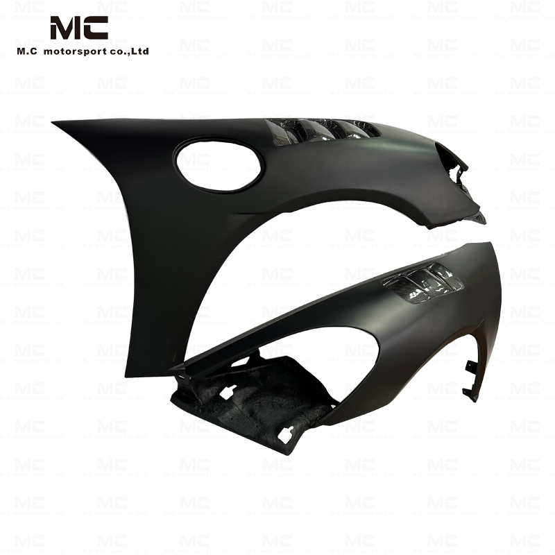 For Porsche 718 GT4 RS Style Half Carbon Fiber Fenders 2020+