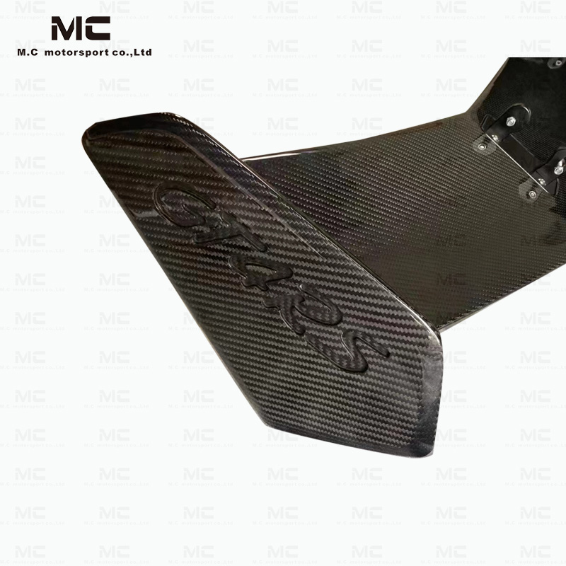 For Porsche 718 GT4 RS Style Carbon Fiber Rear Spoiler 2020+