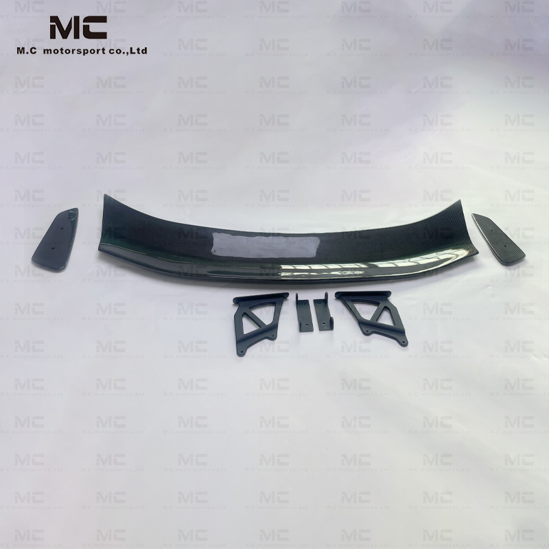 For Porsche 981 718 987 GT4 Style Carbon Fiber Rear Spoiler 2005-2012