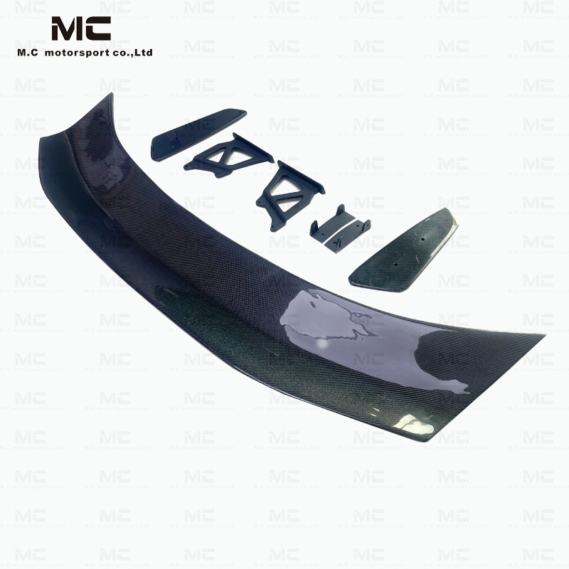 For Porsche 981 718 987 GT4 Style Carbon Fiber Rear Spoiler 2005-2012