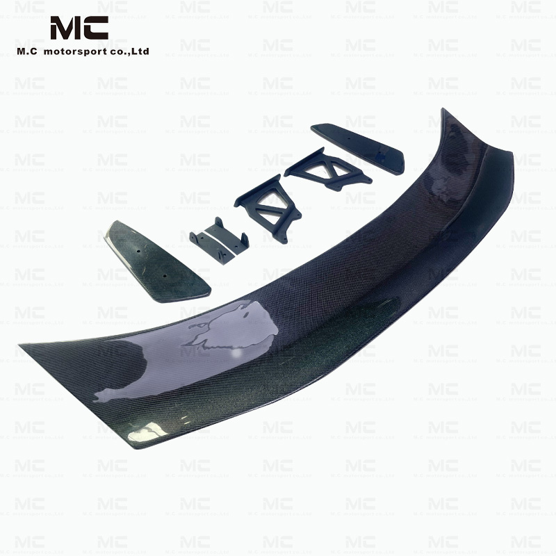 For Porsche 981 718 987 GT4 Style Carbon Fiber Rear Spoiler 2005-2012