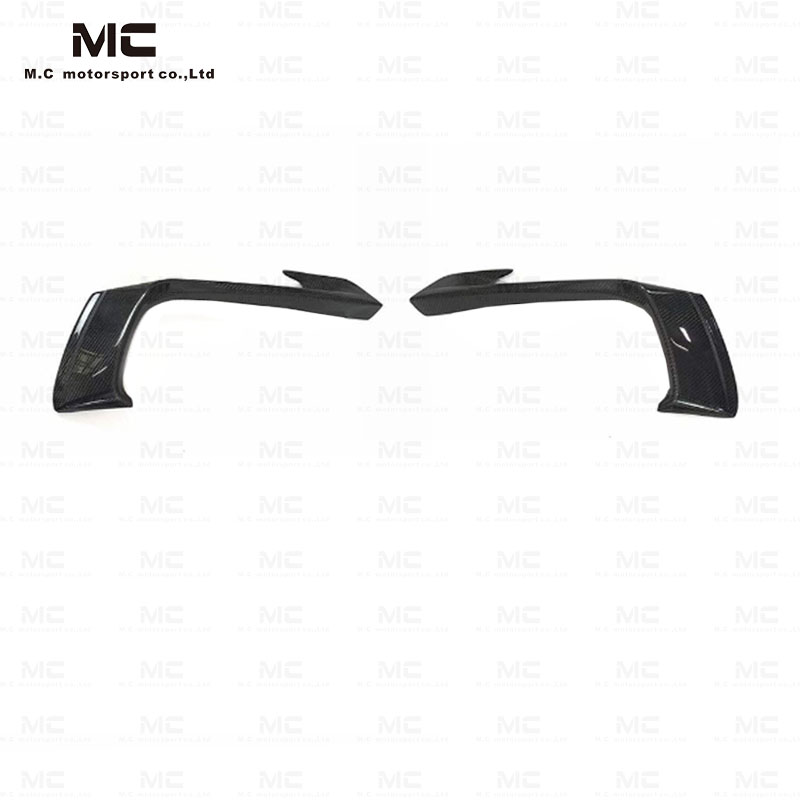 For Porsche 718 Carbon Fiber Foglight Frame Canadrs 2020+