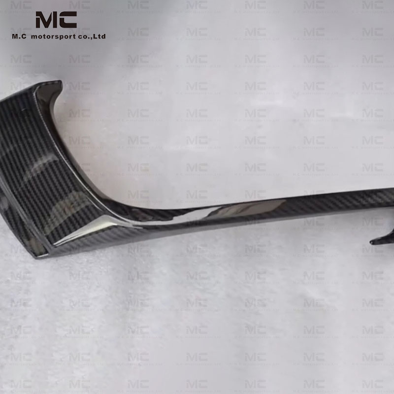For Porsche 718 Carbon Fiber Foglight Frame Canadrs 2020+