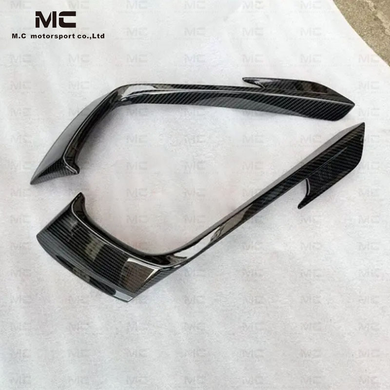 For Porsche 718 Carbon Fiber Foglight Frame Canadrs 2020+