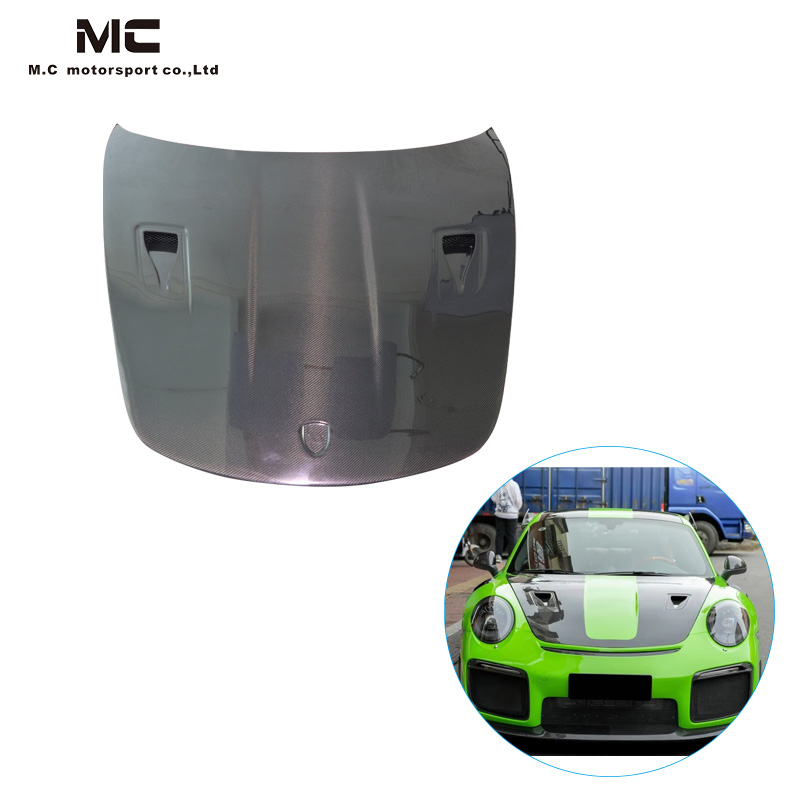 For Porsche 911 991 Carbon Fiber Hood 2015-2019